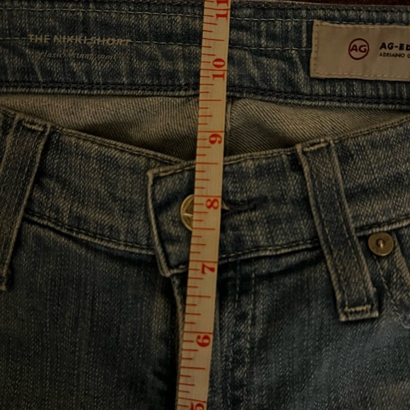 Adriano Goldschmild Jean Shorts - size 26R - longer length - Picture 9 of 16